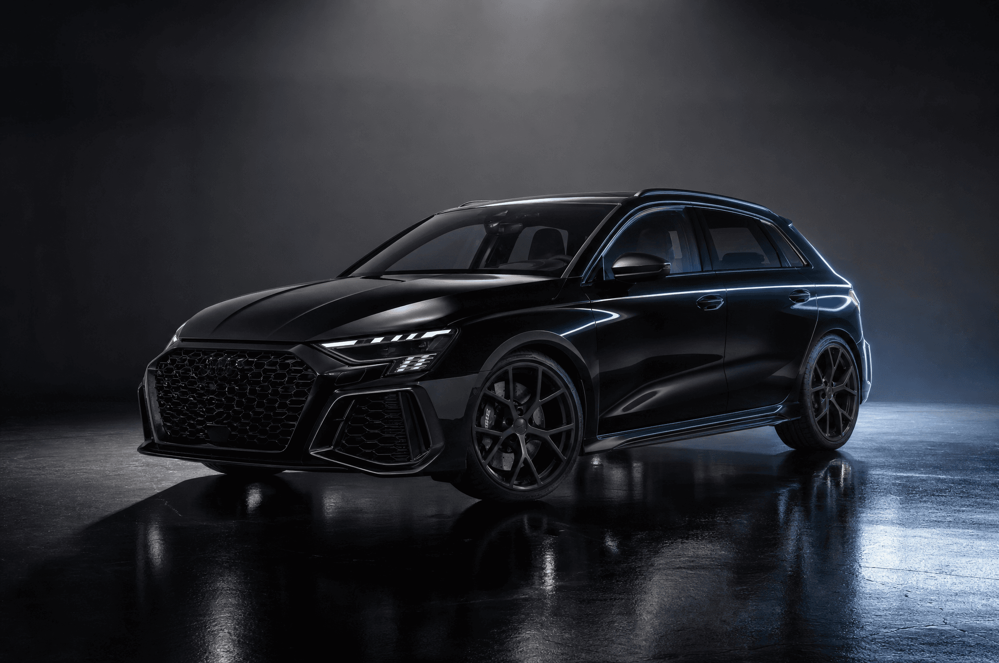 Audi RS3 · Noir